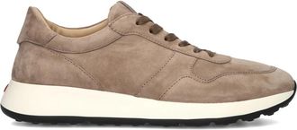 Tod's Su&egrave;de Sneakers - Heren - Sneakers - Beige - 40 1/2 EU - Su&egrave;de - Schoenen