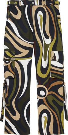 Pucci Cargo con stampa - Verde