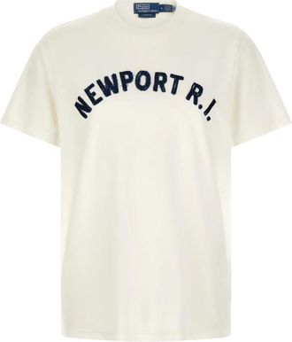 Polo Ralph Lauren T-shirts - Heren - T-shirts - Beige - 2XL - Katoen - Tops