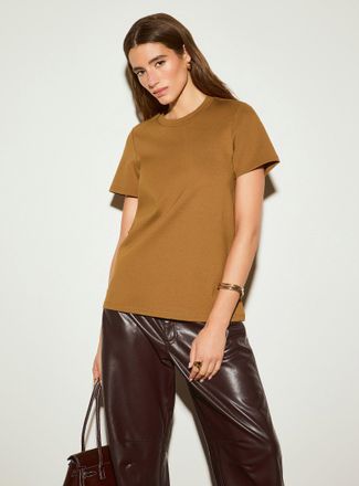 Icone Womens Plain interlock T-shirt