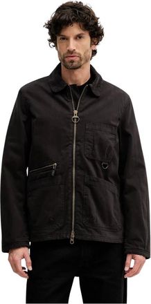 Barbour Heren, Jassen, Zwart, Maat: XL Katoen