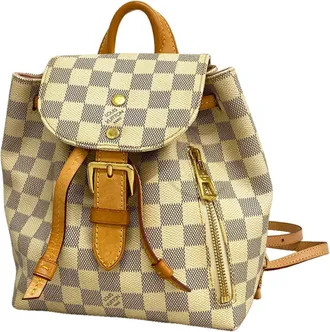 Louis Vuitton White Backpack (Pre-Owned)