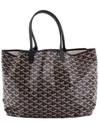Goyard Saint Louis Tote Coated Canvas Pm (Authentic Pre-Loved)