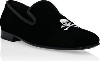 Philipp Plein Loafers Skull Men in Black at Nordstrom, Size 44