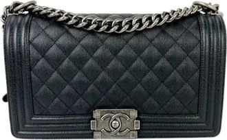 Chanel Pre-owned Borsa a Spalla Boy Flap Media - - Pre-owned - Donna - Nero - ONE SIZE