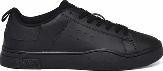 Diesel Black Streamlined Rubber Sneakers