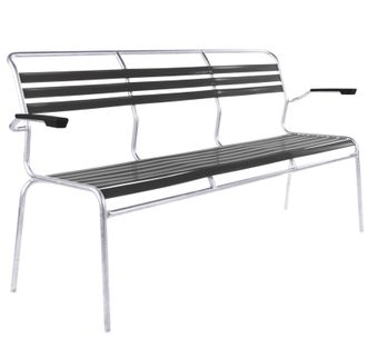 Schubiger M&ouml;bel L&auml;ttli-Bank S&auml;ntis mit Armlehnen