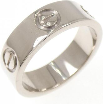 Cartier White Gold White Gold (18K) Band Ring (Pre-Owned)