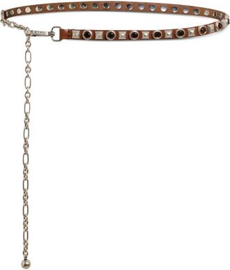 Etro Studded Leather Belt