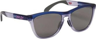 Oakley Accessoires, Heren, Paars, ONE Size, Stijlvolle UV-beschermende zonnebril