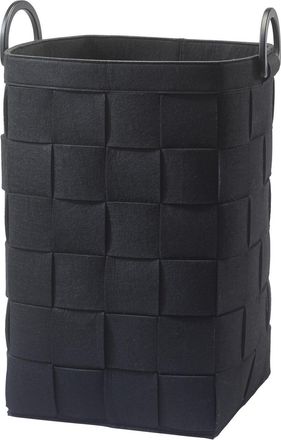 Aquanova Design Wäschekorb Dix 57.5 x 34 cm - Schwarz