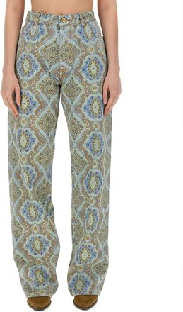 Etro Jeans Con Stampa Paisley