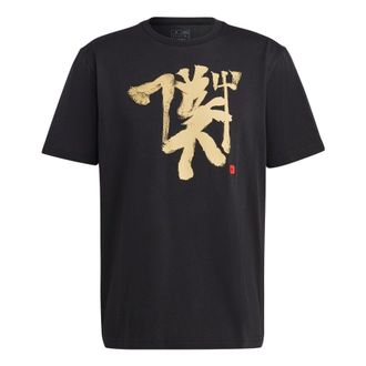 adidas Manchester United Chinese Story T-Shirts Black IC4975