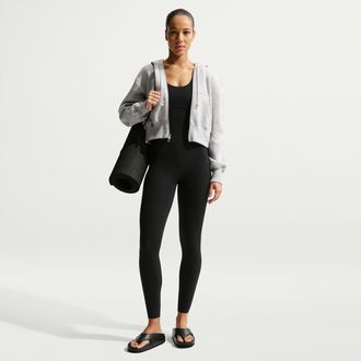 Nike Womens Zenvy Dri-FIT Full-Length Bodysuit in Black | IB9153-010