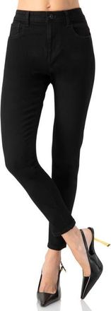Ivonne Skinny Jeans in Black at Nordstrom, Size 14