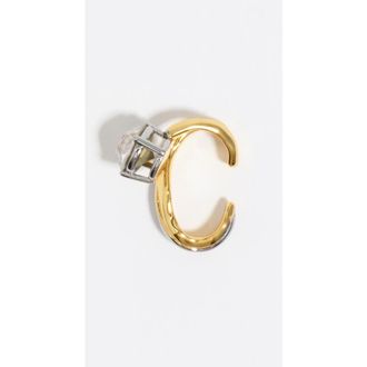 Bimba & Lola Two-Tone Ear Cuff Earring in Multigold at Nordstrom