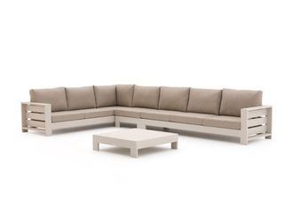 Bellagio la vita attrattiva Bellagio Avolo hoek loungeset 4-delig links 7-zits