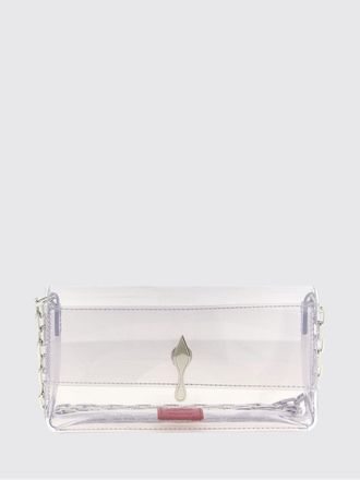 Christian Louboutin Mini borsa a tracolla Bettina in PVC con logo metallico