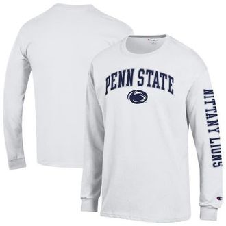 Champion Mens Champion White Penn State Nittany Lions Arch Over Logo 2-Hit Long Sleeve T-Shirt at Nordstrom, Size Xx-Large