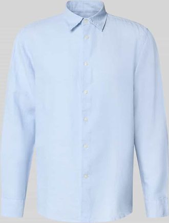 Selected Regular Fit Freizeithemd aus Leinen-Baumwoll-Mix Modell CLAY LINENBLEND in Hellblau, Gr&ouml;&szlig;e XXL