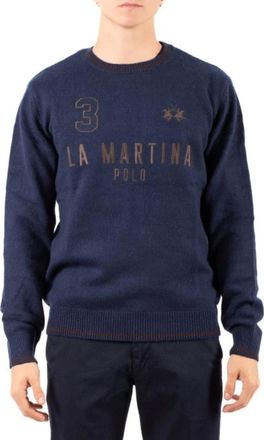 La Martina Uomo, Maglie, Blu, XL, new