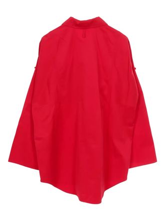 Herm&egrave;s 2000s cotton shirt - women - Cotton - 34 - Red