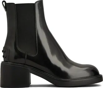 Tod's 60mm Leather Chelsea Boots