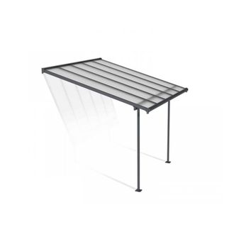Palram Patio Cover Sierra 3X3.05 Clear - L314 x W299 x H305 - Grey