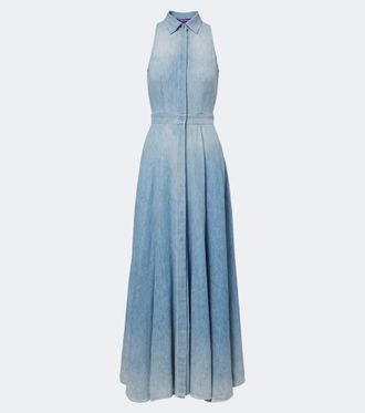 Ralph Lauren Collection Peyten denim maxi dress
