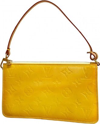 Louis Vuitton Lime Yellow Pouch (Pre-Owned)