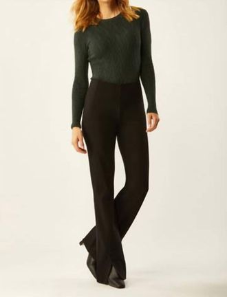 ECRU New Berkeley Pull-On Boot Cut Pants In Black