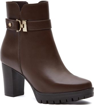 Andrea Womens Heeled Ankle Boots