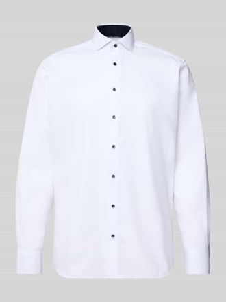 Eterna Regular Fit Businesshemd aus Baumwolle mit Kentkragen in Weiss, Gr&ouml;&szlig;e 40