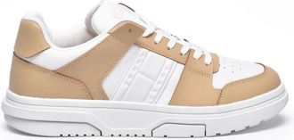 Tommy Jeans Schoenen, Heren, Veelkleurig, 46 EU, Leer, Mix Material Cupsole