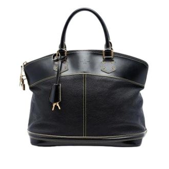 Louis Vuitton Pre-owned Handbags, female, Black, Size: ONE SIZE Pre-owned Lockit PM Handbag