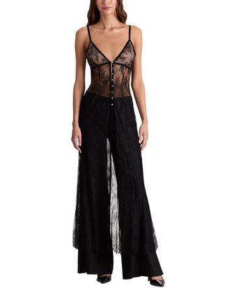 Alice & Olivia Alice + Olivia Melodie Lace Maxi Top
