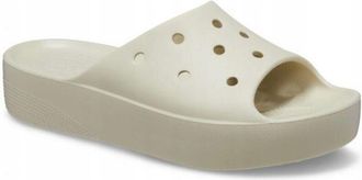 Crocs Classic Plataforma Slide 208180 W9 Y Eu 3940 Hueso