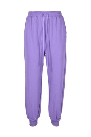 Weili Zheng Wisteria Purple Cotton Tracksuit