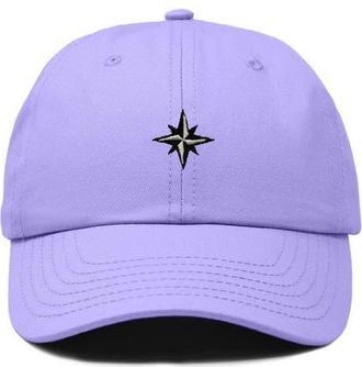 Dalix Starpoint Dad Cap in Lavender at Nordstrom