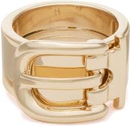Ramy Brook Emelia Buckle Ring in Gold at Nordstrom, Size No Size