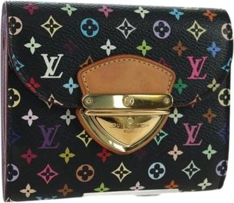 Louis Vuitton Pre-owned Wallets, female, Multicolor, Size: ONE SIZE Pre-owned Monogram Multicolor Bifold Wallet