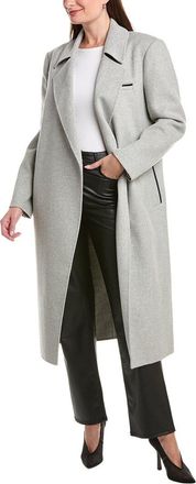 LaMarque Lamarque Wool-Blend Trench Coat