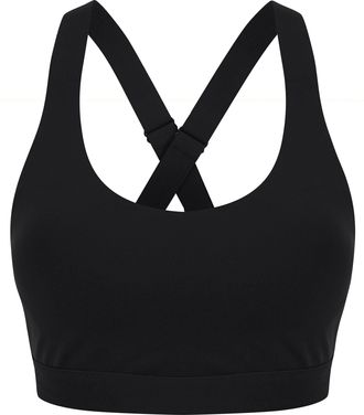 Tombo Womens/Ladies Core Medium Impact Bra (M) (Black)