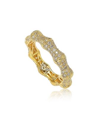 Suzy Levian Suzy Levian Silver Cz Stackable Ring
