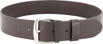 Simone Rocha Leren riem met kristalversiering - Dames - Riemen - Bruin - M - Leer - Accessoires