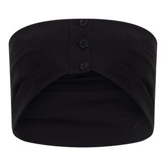 Philosophy di Lorenzo Serafini Tops, Dames, Zwart, M, Katoen, Kort Top