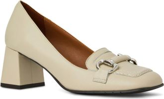 Aquatalia Corrina Weatherproof Loafer Pump in Ivory at Nordstrom, Size 10.5