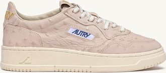 Autry MEDALIST LOW SNEAKERS IN WOOD ASH LEATHER