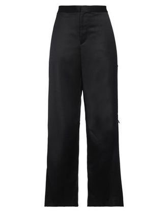 パンツ R13 Women Straight Pants R13WD038CO D284A BLACK HIGH TWISTED GABARDINE LOW-RISE BELTED PANTS – THE SHOP