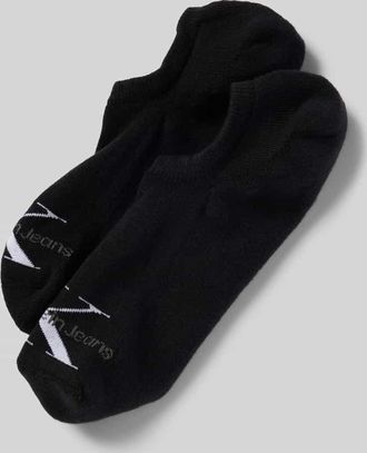 Calvin Klein F&uuml;sslinge mit Label-Print in Black, Gr&ouml;&szlig;e 40-46